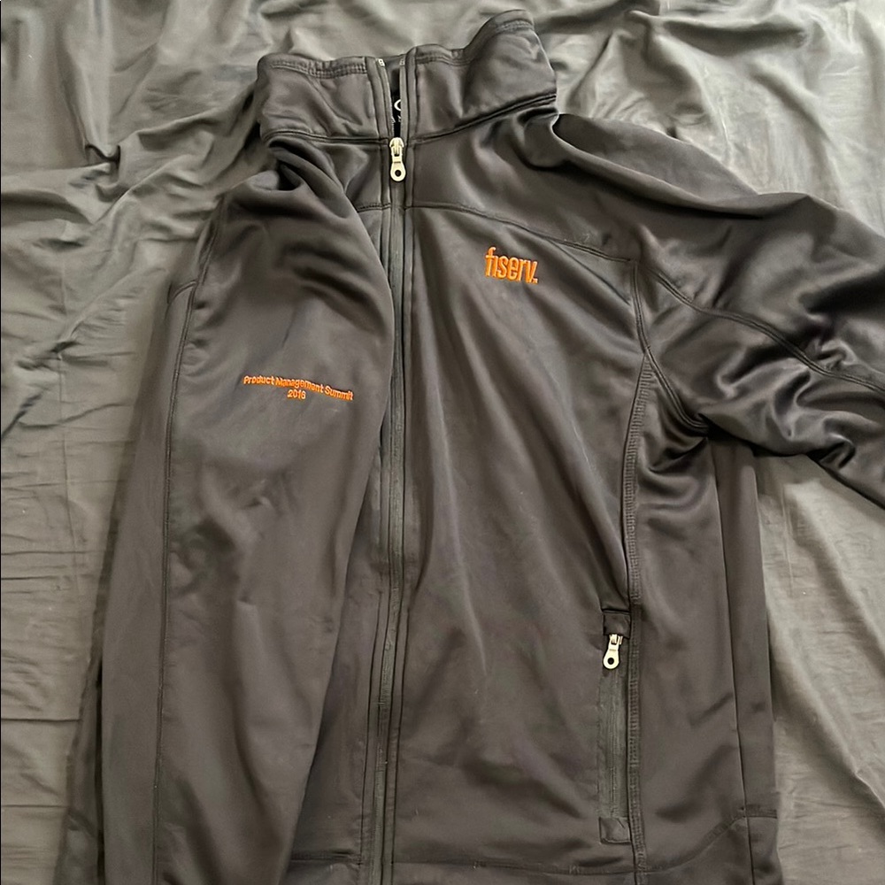 Fiserv Full Zip with Side Pockets